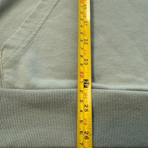 Star Wars M seafoam/mint green Hoodie with Green Yoda Design good to great cond - Picture 13 of 15